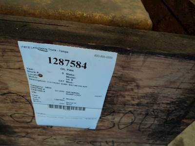 Caterpillar C15 Engine Oil Pan for a CAT C15 (DUAL TURBO-ACERT-EGR)