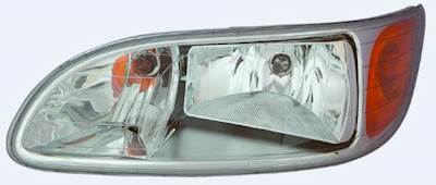 Peterbilt 386 Left Headlight Assembly