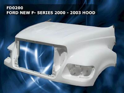 Ford Hood for a Ford F650SD (SUPER DUTY) 2000-2025