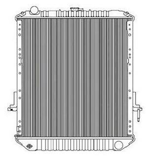 Isuzu NPR Radiator