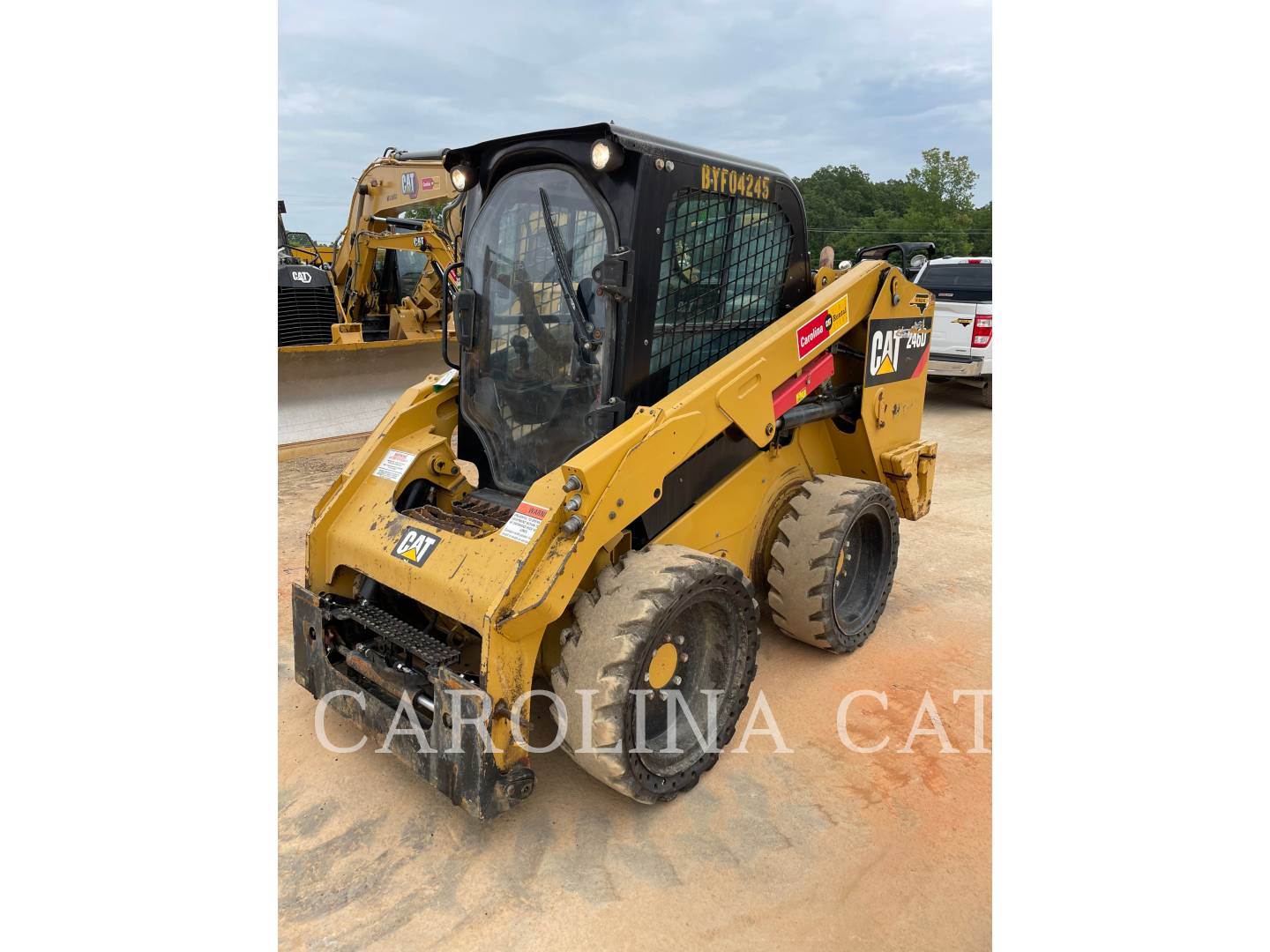 2018 Caterpillar 246D CB Skid Steer For Sale, 2,605 Hours Charlotte