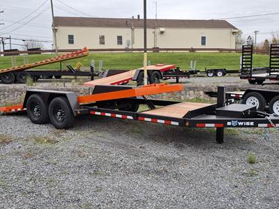 BWISE TH22-15 Enclosed Car Carrier Trailer