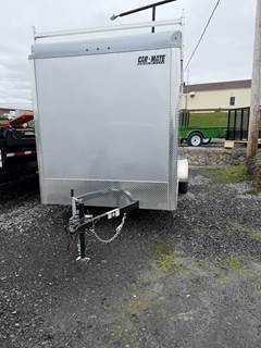 Car Mate CM714CC-HD Enclosed Car Carrier Trailer