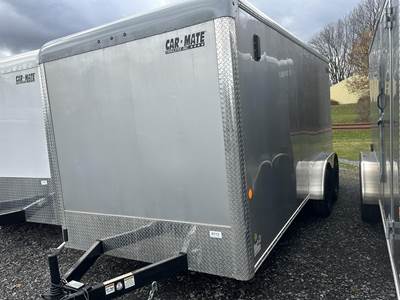 Car Mate CM716CC-HD Enclosed Car Carrier Trailer