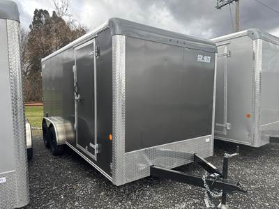 Car Mate CM716CC-HD Enclosed Car Carrier Trailer
