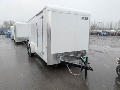 Car Mate CM716EC-HD Enclosed Car Carrier Trailer