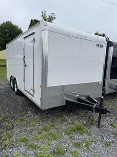 Car Mate CM818CC-HD Enclosed Car Carrier Trailer