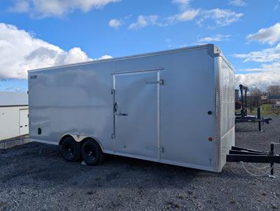Car Mate CM820C-CT Enclosed Car Carrier Trailer