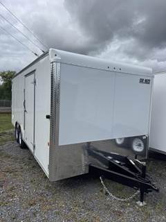 Car Mate CM820C-CT Enclosed Car Carrier Trailer