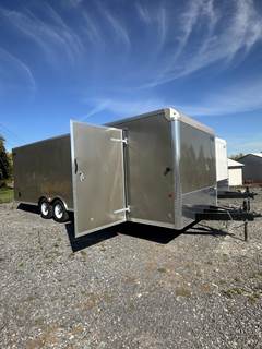 Car Mate CM824C-CT Enclosed Car Carrier Trailer