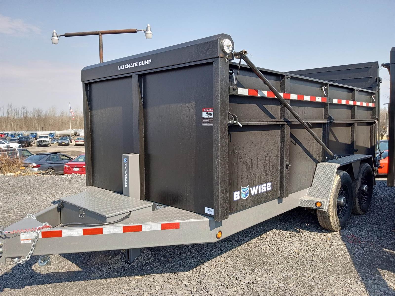2022 BWISE DU1415 Dump Trailer For Sale Syracuse, NY 5456