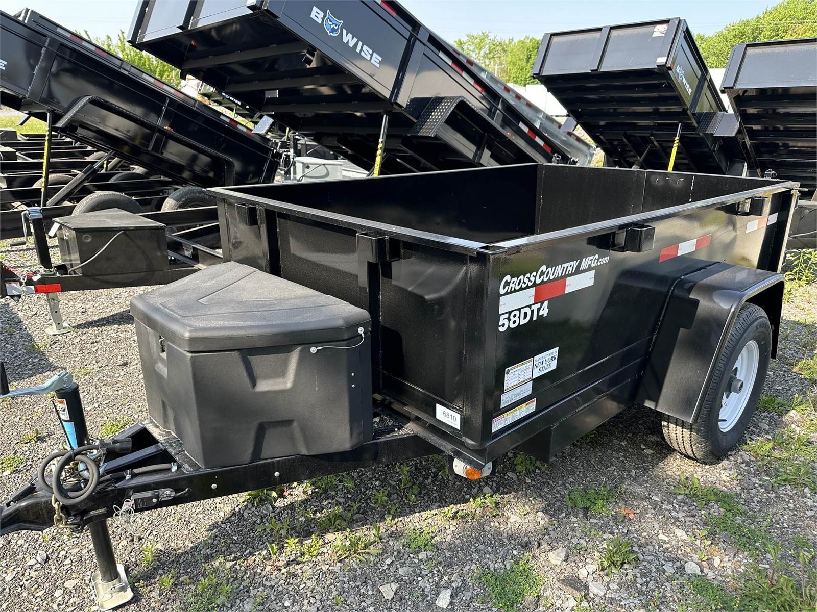 2023 Cross Country 58DT4 Bumperpull Dump Trailer For Sale Syracuse