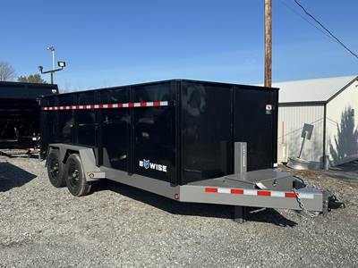 BWISE DLP16-15-H Dump Trailer