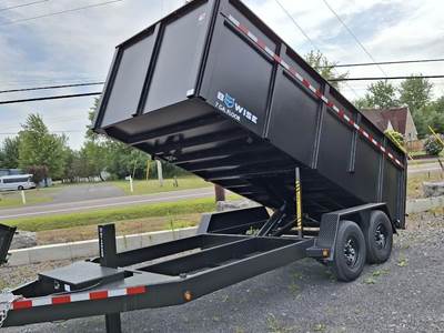 BWISE DLP16-15-H Dump Trailer
