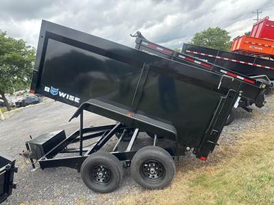 BWISE DT610LP-LE-10-H Dump Trailer