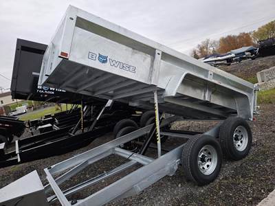 BWISE DT612LP-LE-10-G Dump Trailer