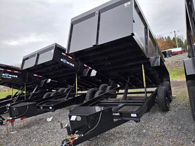 BWISE DT612LP-LE-10-H Dump Trailer