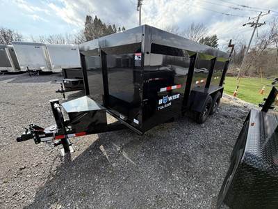 BWISE DT714LP-LE-14-H Dump Trailer