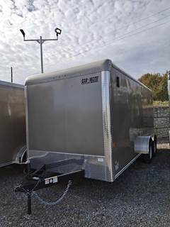 Car Mate CM716CC-HD Enclosed Cargo Trailer