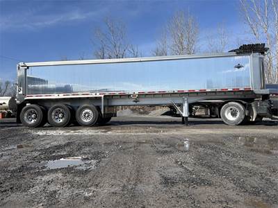 Trailstar 36 ft Frame End Dump Trailer - Tri Axle, Aluminum, Air Ride
