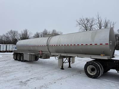 Heil Tri Axle Aluminum Fuel Tanker Trailer - Air Ride, Fixed Axle