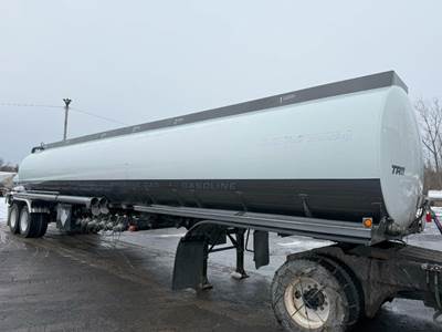 Polar Tandem Axle Aluminum Fuel Tanker Trailer - Spring, Fixed Axle