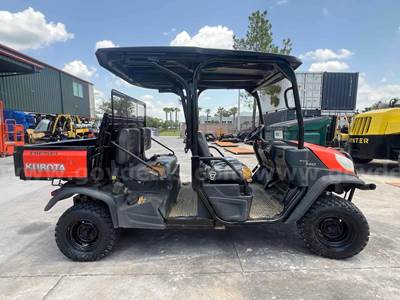 2022 KUBOTA RTV- X1140 UTV, DIESEL, 4X4, CREW CAB, MANUAL DUMP BED