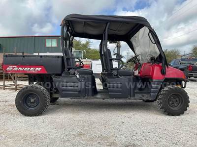 POLARIS RANGER CREW ATV, GAS POWERED, CREW CAB