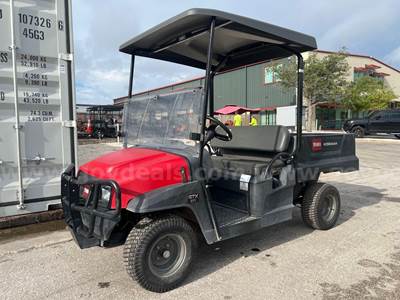 2020 TORO WORKMAN GTX EFI UTV MODEL 07409; GAS POWERED; POWERED DUMP BED; RUNS AND OPERATES