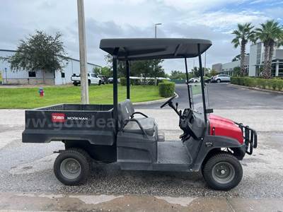 2020 TORO WORKMAN GTX EFI UTV MODEL 07409; GAS POWERED; POWERED DUMP BED; RUNS AND OPERATES