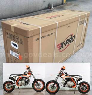 FREE SHIPPING – New 110cc Dirt Bike with Automatic Transmission, Electric Start – Hydraulic Disc Brakes
