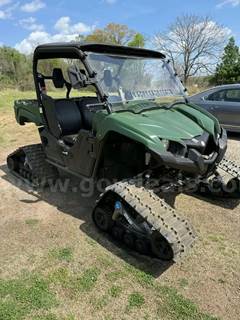 2016 Yamaha Viking on tracks