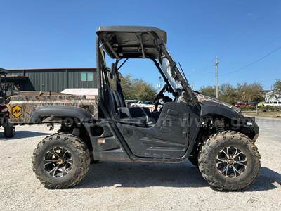 MASSIMO ATV MODEL MSU500; GAS POWERED; 4 X 4; HARDTOP WIND SHIELD; DUMP BED