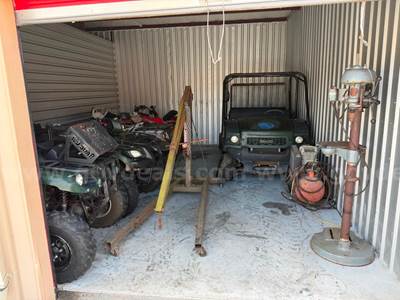 STORAGE UNIT 5 ATV’s SXS TOOLS