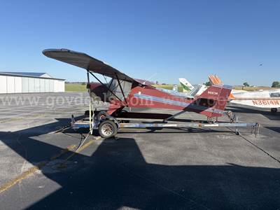 1996 Avid Flyer "C" Taildragger Aircraft with Rotax Engine and Trailer