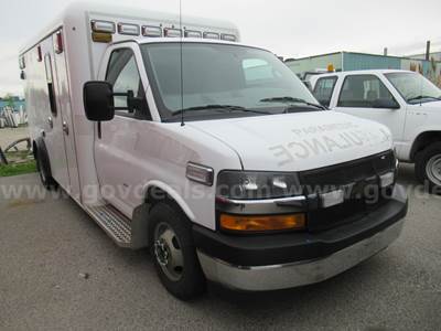 2019 Chevrolet 3500 Cutaway Ambulance