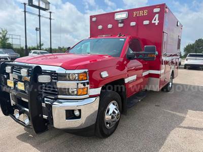 2018 Chevrolet Silverado 3500HD Ambulance 6.0L V8