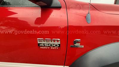 2012 Dodge Ram 4500 Ambulance