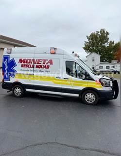 2023 Ford Transit T350 AWD Osage Ambulance – 9,671 Miles – Fully Operational – Excellent Condi