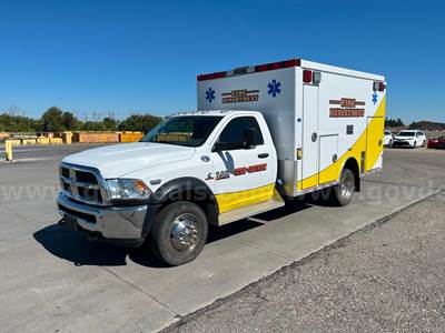 2018 RAM 4500 Ambulance