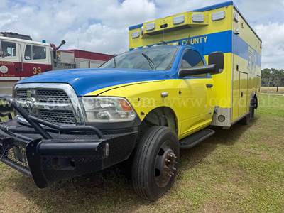2017 Ram 5500 Dually Ambulance – 6.7L Cummins Diesel
