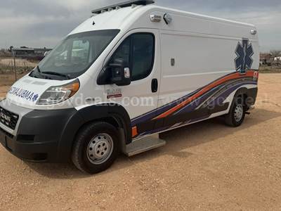 2019 Ram ProMaster Ambulance Very Clean!!
