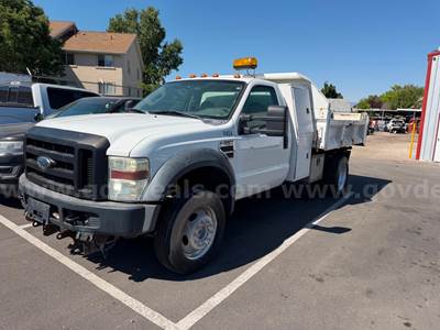 2010 FORD F-550 DUMP TRUCK RUNS AND DRIVES - SHIPPING AVAILABLE