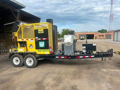 KM International T2 M1 Portable Asphalt Recycling Machine