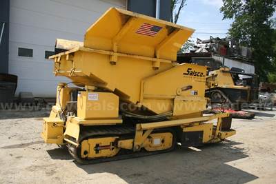 Salsco Crawler Sidewalk Asphalt Trail Paver Diesel