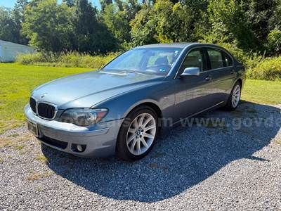 2008 BMW 7-Series V8 Runs and Drives Clean Title