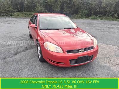 2008 Chevrolet Impala LS 3.5L V6 OHV 16V FFV ONLY 79,423 Miles !!!