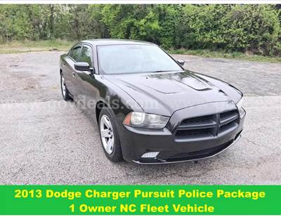 2013 Dodge Charger Pursuit Police Package 1 OWNER NC FLEET VEHICLE