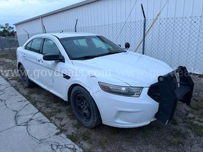 2013 FORD TAURUS POLICE INTERCEPTOR 3.5 L V6 / RE-POSTED AUCTIONS