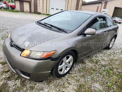 2008 Honda Civic EX Coupe AT Clean Title No Reserve